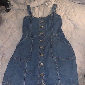 Jean dress with pockets
